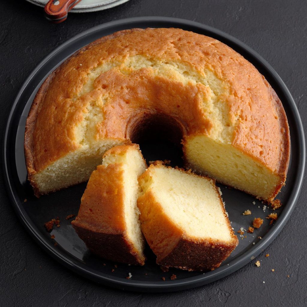 Blue-Ribbon Bud Butter Cake